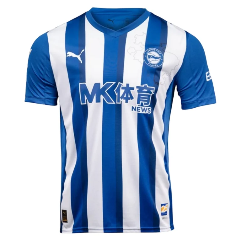 Alavés 1ª Equipación 25-26 sin sponsor