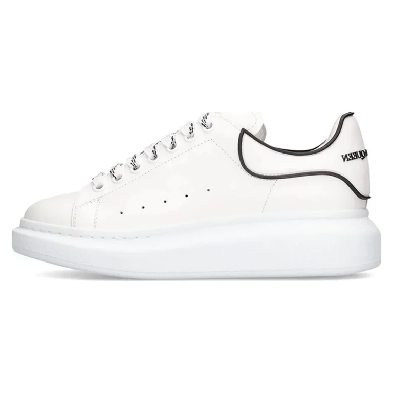 Alexander McQueen White Black Details
