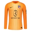 Atlético de Madrid Equipación Portero 25-26 Naranja Manga Larga
