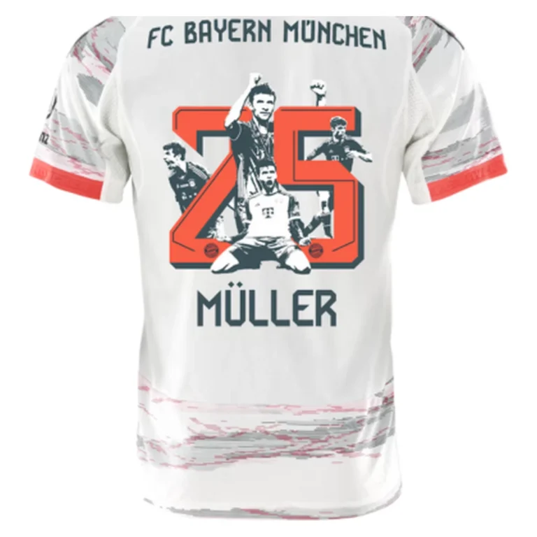 Bayern Munich 2ª Equipación 25-26 edición homenaje Müller
