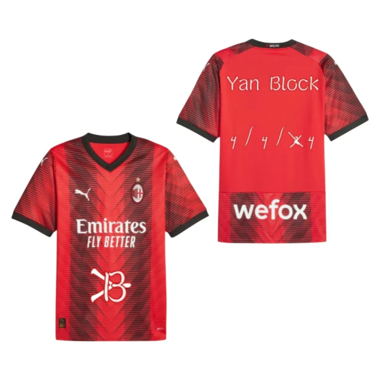 Camiseta Edición Especial AC Milan x Yan Block