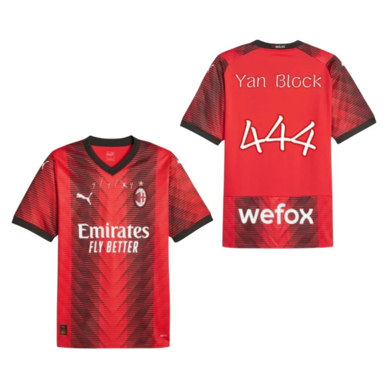 Camiseta Edición Especial AC Milan x Yan Block