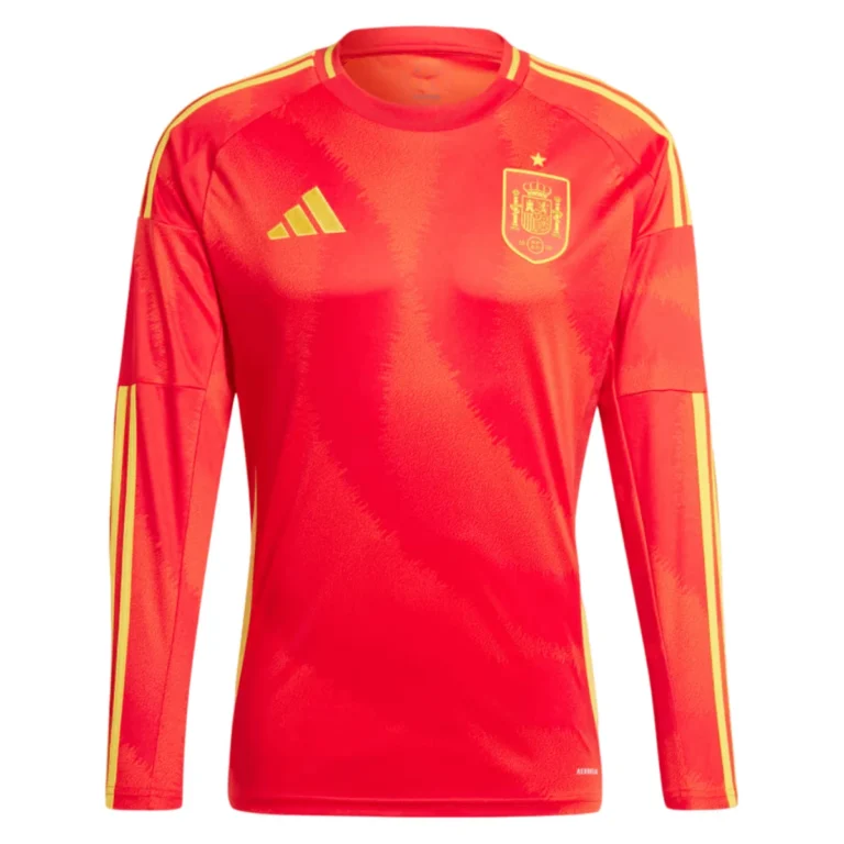 Camiseta España Eurocopa 2024 1ª equipación manga larga