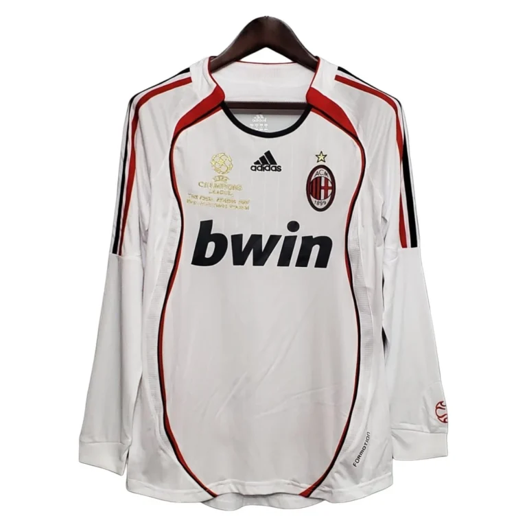 Camiseta retro AC Milan 06/07 2ª equipación manga larga