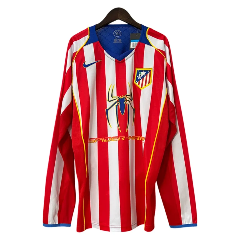 Camiseta retro Atlético de Madrid 04/05 SPIDERMAN (Manga larga)