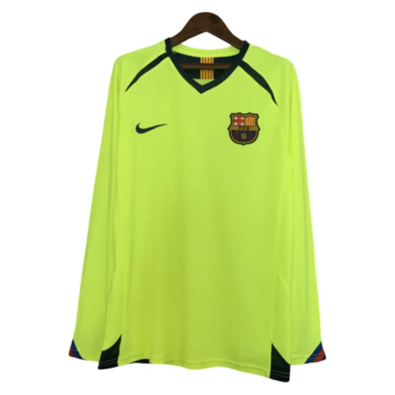 Camiseta retro FC Barcelona 05/06 2ª equipación manga larga