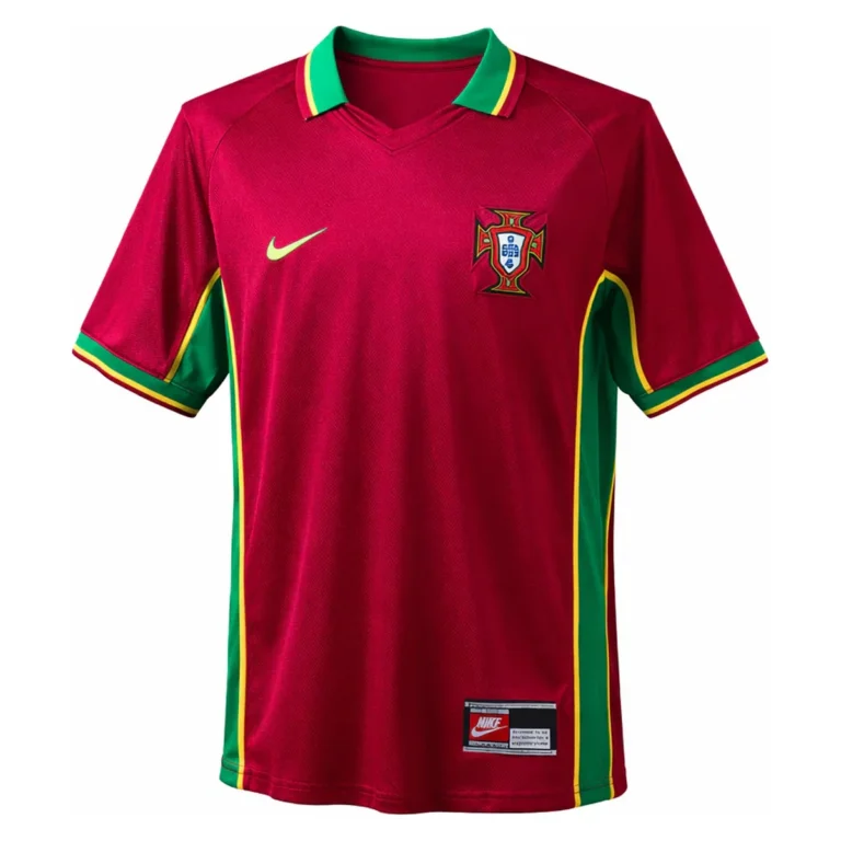 Camiseta Retro Portugal 1998 1ª Equipación
