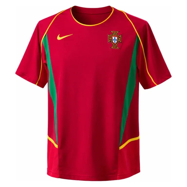 Camiseta Retro Portugal 2002 1ª Equipación