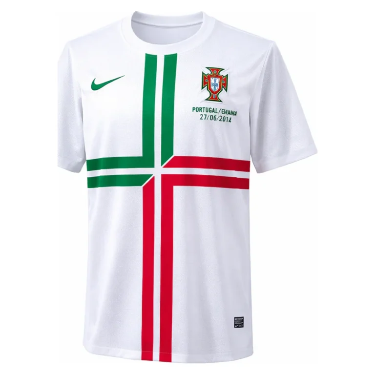 Camiseta Retro Portugal 2012 2ª Equipación