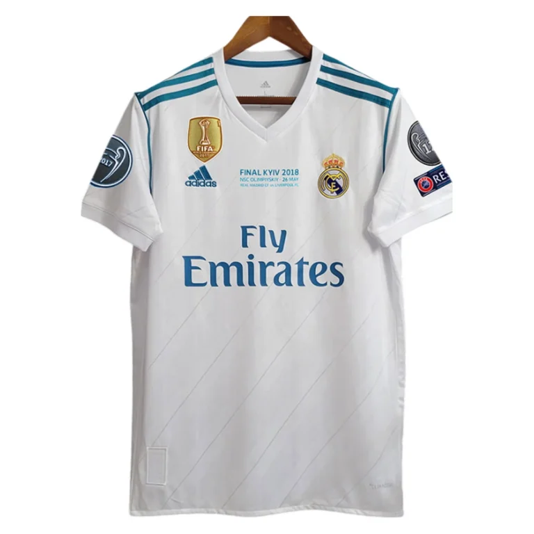 Camiseta Retro Real Madrid 17-18 1ª Equipación Edición Final Champions League