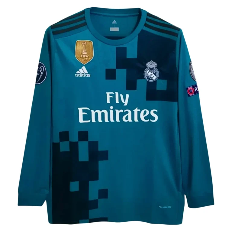Camiseta Retro Real Madrid 17/18 3ª Equipación manga larga