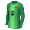 FC Barcelona Equipación Portero 25-26 Verde Manga Larga