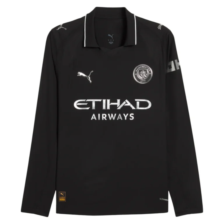 Manchester City 2ª Equipación 25-26 Manga Larga