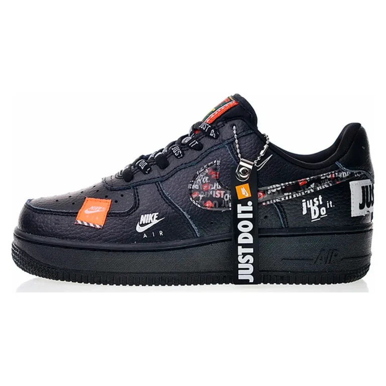 Nike Air Force “Just do it” Negras