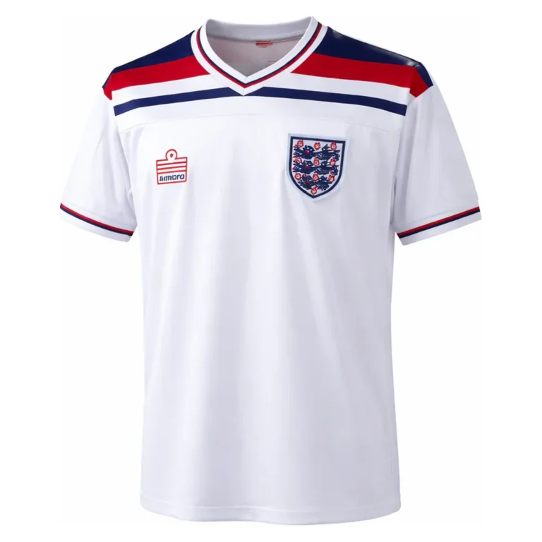 Retro Inglaterra 1982 1ª Equipación