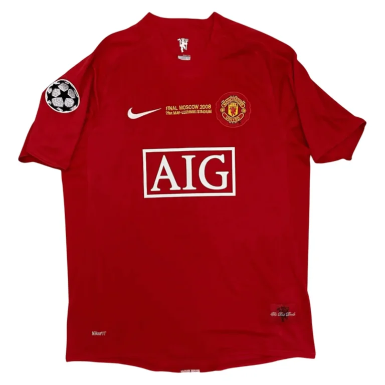 Retro Manchester United 0708 Edición Final Champions League